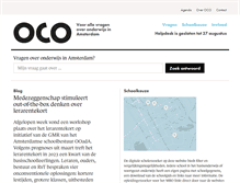 Tablet Screenshot of onderwijsconsument.nl